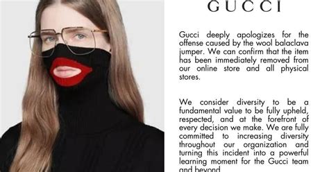 gucci black face scandal|gucci controversy.